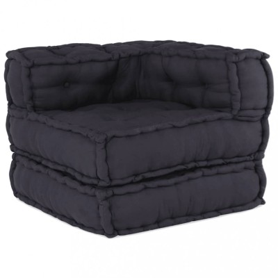 Puf modular Antracit 70x70x54 Material foto