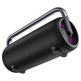 Boxa portabila Acefast K2 Pro - Bluetooth 5.3, AUX, TF, RGB, Hands-free Call, 4x Speakers, 2x Bass, IPX5, 9600mAh - Black