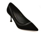 Pantofi eleganti EPICA negri, 3253, din material textil