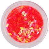 Decoraţiune nail art - diamant roşu-portocaliu, INGINAILS