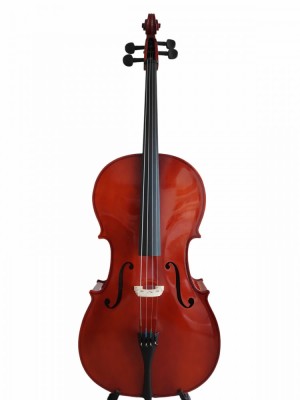 Set Violoncel Flame Natur 4 4 + husa + arcus foto