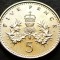 Moneda 5 PENCE - MAREA BRITANIE / ANGLIA, anul 2007 * cod 862 = A.UNC