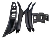 Set manere usa fata BMW Seria 5 (F10/F11), 12.2009-08.2017, negru; stanga,