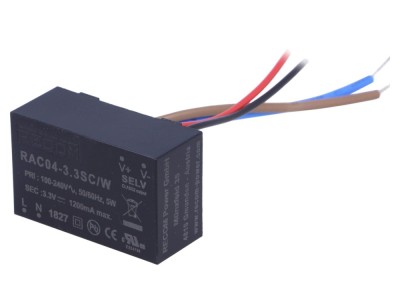 Convertor AC/DC 4W 3.3VDC foto