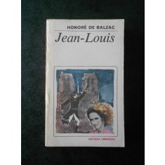 HONORE DE BALZAC - JEAN LOUIS