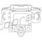 Suport, transmisie manuala VW CADDY III Combi (2KB, 2KJ, 2CB, 2CJ) (2004 - 2016) TOPRAN 110 130