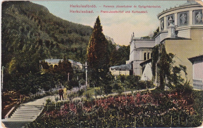 CP Herculane Tribunalul Franz Josef si Baia ND(1918)