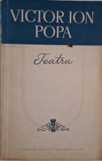 Teatru &ndash; Victor Ion Popa (cartonata)