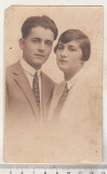 Bnk foto Barbat cu femeie - Foto Julietta Bucuresti 1926, Romania 1900 - 1950, Sepia, Portrete