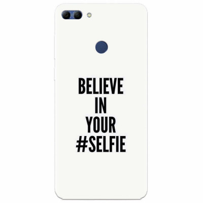 Husa silicon pentru Huawei Y9 2018, Believe In Yourlfie foto