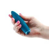 Vibrator Clasic Revel Kismet, Albastru, 11.5 cm, NS Toys