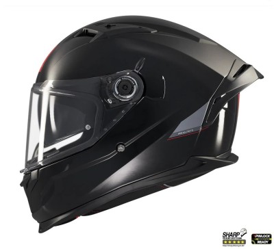Casca integrala pentru scuter - motocicleta MT Braker SV A1 negru lucios (ochelari soare integrati) &amp;ndash; tip viziera: MT-V-28B &amp;ndash; DKS435 &amp;ndash; punctaj maxim S foto