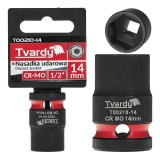 Cheie tubulara de impact in 6 puncte, 1 / 2&quot;, 14 mm, Tvardy T00210-14