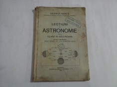 LECTIUNI DE ASTRONOMIE PENTRU CLASA VII SECUNDARA - GEORGE NANES