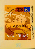 Cumpara ieftin Finlanda 2004 steme, Lei,animale heraldice serie de 1v stampilata, Stampilat