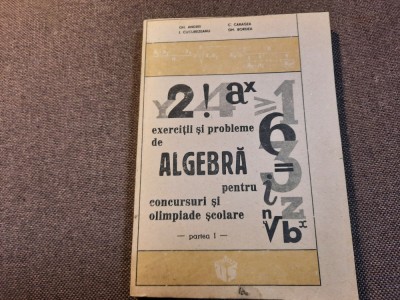 GHEORGHE ANDREI EXERCITII SI PROBLEME DE ALGEBRA PENTRU CONCURSURI SI OLIMPIADE foto