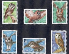 BULGARIA 1992 FAUNA PASARI DE PRADA BUFNITE foto