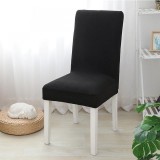 Cumpara ieftin Husa universala pentru scaune clasice, model CATIFEA, culoare NEGRU