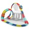 Jucarie de Constructie RollerCoaster, Cyrax, 138 de Piese, 41.5x31x7 cm, cu Masini, Multicolor
