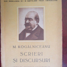 Scrieri si discursuri-M.Kogalniceanu