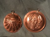 lot de forme vintage pentru copt sau deserturi tematica marina Scoica si Rac / Homar !