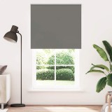 VidaXL Jaluzea cu rolă opaca gri 135x230 cm Latime material 131,6 cm