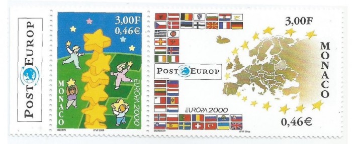 |Monaco, Europa CEPT, 2000, MNH