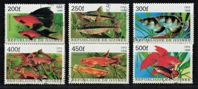 GUINEEA 1998 - Pesti / serie completa foto