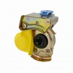 Cupla aer pneumatica cu supapa 16mm Kamar - Tata - Galben Garage AutoRide foto