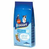 Brekkies Excel Junior Original, Pui, hrană uscată c&acirc;ini junior, 20kg, Advance