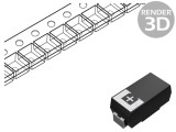 Condensator tantal-polimer SMD 220uF 10V &plusmn;20%