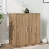vidaXL Pantofare 2 buc. stejar artizanal, 32x35x70 cm, lemn prelucrat 856707