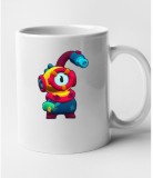 Cana alba personalizata Brawl Star - Otis, INOVATIX&reg;. 330 ml, Oem