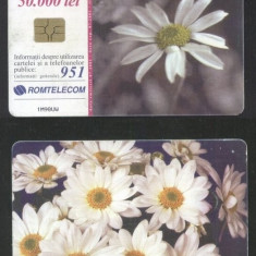 Romania 2001 Telephone card Flowers Rom 115a CT.073