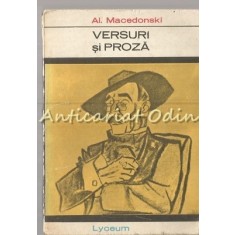 Versuri Si Proza - Al. Macedonski