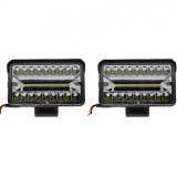 Set 2 proiectoare LED, 126W per proiector, 36LED, Universal