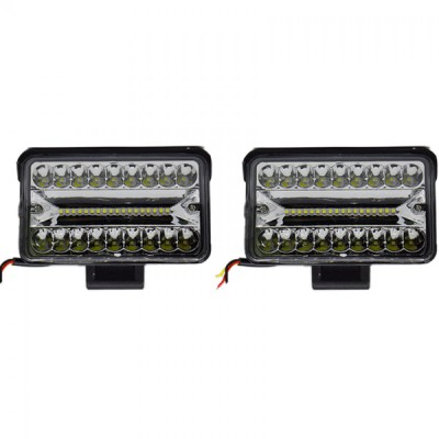 Set 2 proiectoare LED, 126W per proiector, 36LED foto