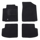 Set covorase auto mocheta Velor TOYOTA YARIS (XP10), 04.1999-01.2006 modele cu 3 usi, negru,