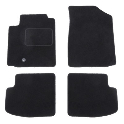 Set covorase auto mocheta Velor TOYOTA YARIS (XP10), 04.1999-01.2006 modele cu 3 usi, negru, foto