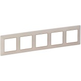 Rama ornament 5 posturi Legrand Valena Life ivoar auriu 754065