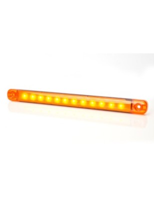 Lampa Gabarit Led 720 W97.5 12V-24V Pozitie Portocaliu Was foto