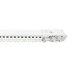 Aproape nou: Sina perdea, draperie PNI PT9235S lungime 5m, compatibila cu motor int foto