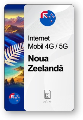 eSIM Internet Noua Zeelandă, valabil 7 zile, trafic Nelimitat foto