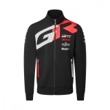 Toyota Gazoo Racing hanorac de bărbați Zip Black 2023 - XS