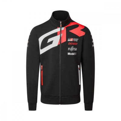 Toyota Gazoo Racing hanorac de bărbați Zip Black 2023 - XL foto