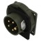 Conector alimentare AC trifazat 16A 400V IP67