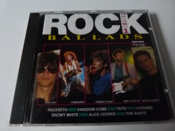 Rock ballads, cd
