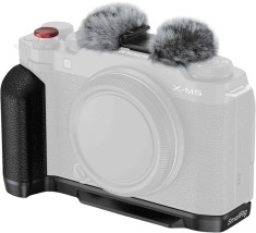 SmallRig 4876 L-Shape Mount Plate with Silicone Handle for FUJIFILM X-M5 Black