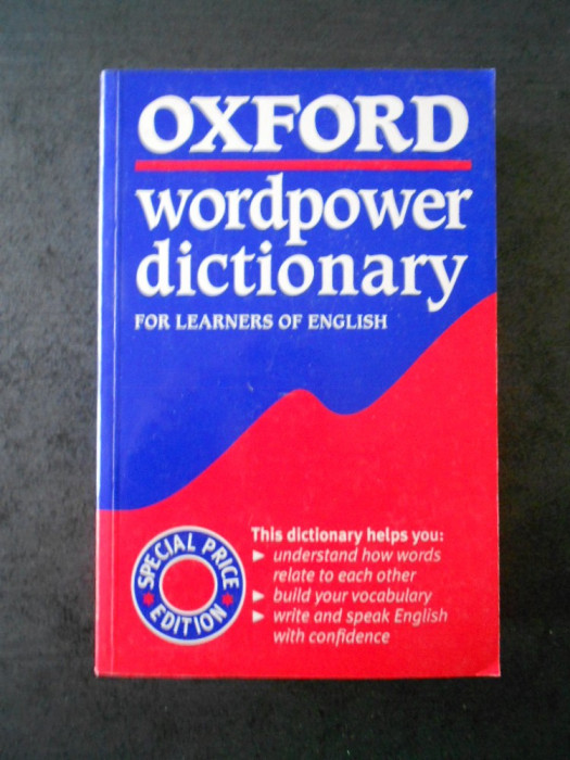 SALLY WEHMEIER - OXFORD WORDPOWER DICTIONARY