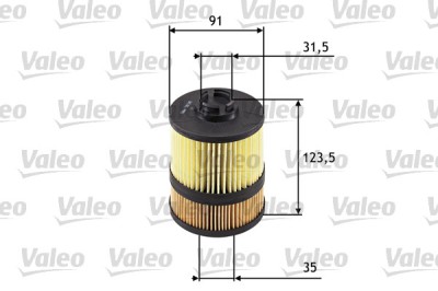 VALEO 586549 Filtru ulei foto